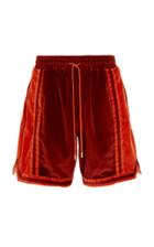 Just Don Velvet Basketball Shorts Size: M