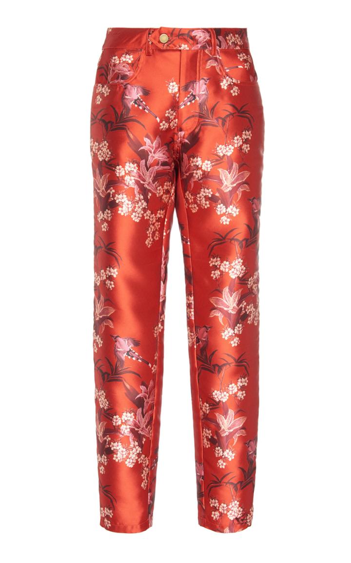 Johanna Ortiz Double Faced Satin Corajuda Pant