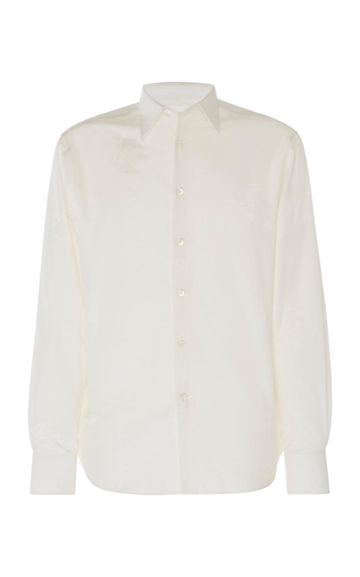 Lanvin Cotton-silk Button-up Shirt