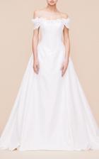 Georges Hobeika Bridal Off The Shoulder Lace Gown