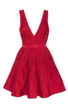 Alexis Marilou Fit-and-flare Crepe Dress