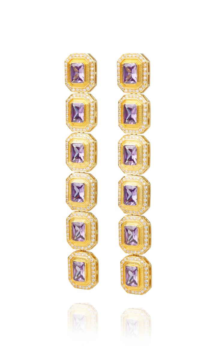 Moda Operandi Opuline Gold-plated Soki Earrings