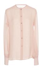 Martin Grant Silk Balloon Sleeve Shirt