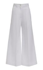 Moda Operandi Valentino Cotton-gabardine Wide-leg Pants