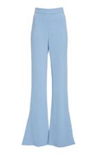 Cushnie High-rise Flared Stretch-crepe Pants