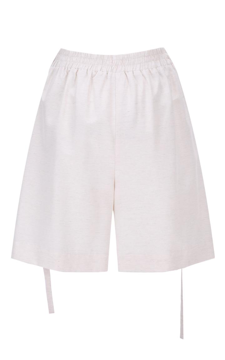 Moda Operandi Le17 Septembre Easy Linen-blend Knee-length Shorts