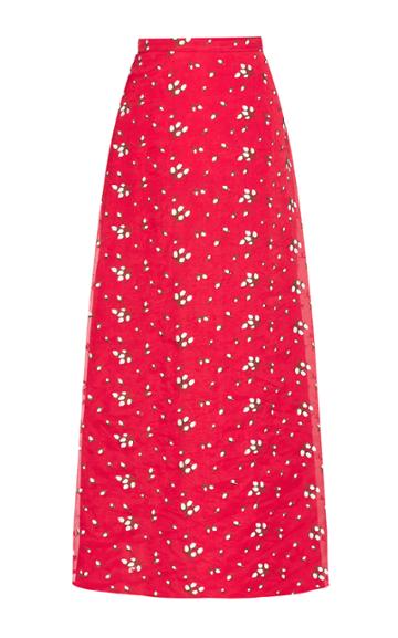Moda Operandi Erdem Alline Silk Maxi Skirt