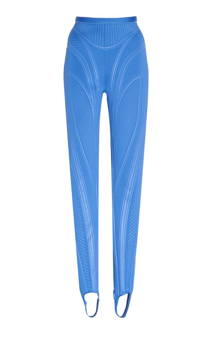 Mugler High-rise Skinny Stirrup Pants