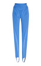 Mugler High-rise Skinny Stirrup Pants
