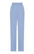 Moda Operandi Lado Bokuchava High-rise Straight-leg Cotton Pants Size: Xs