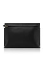 Loewe T Pouch Leather Clutch Bag