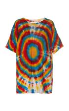 The Elder Statesman Bullseye Tie-dye Cotton-blend Top
