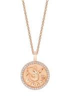 Moda Operandi Anita Ko 18k Gold Virgo Zodiac Necklace Size: Rose Gold