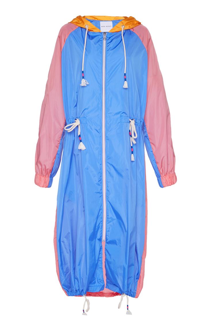 Mira Mikati Transparent Long Sleeve Parka