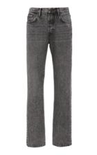 Acne Studios 1997 Cropped Distressed Straight-leg Jeans