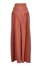Lilly Sarti Crepe Maxi Skirt