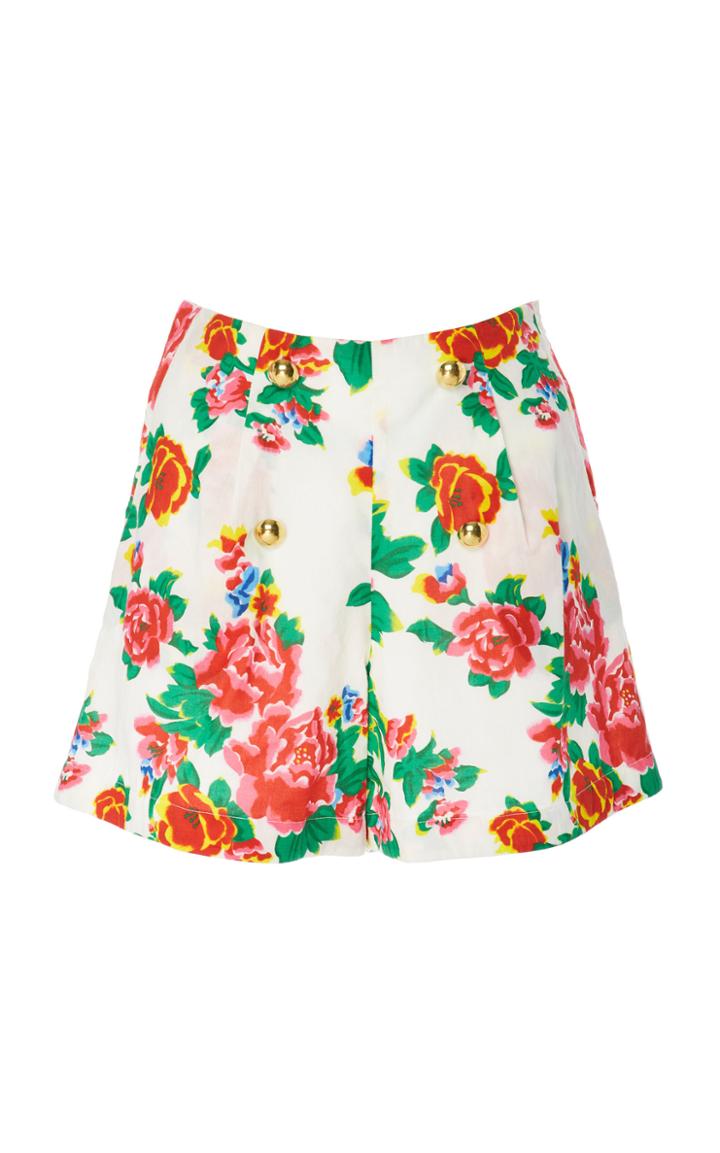 Rhode Resort Resse Cotton High-rise Shorts