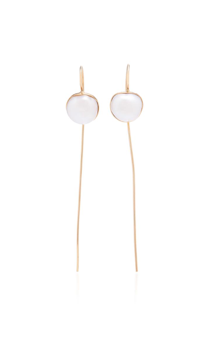 Elena Votsi Pearl Cyclos Earring
