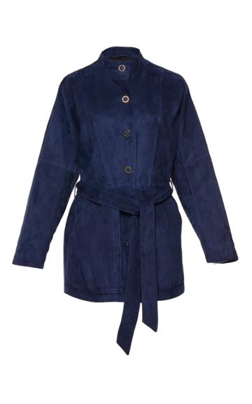 Yves Salomon Paris Suede Leather Jacket