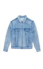 Just Don Airbrush-print Denim Jacket