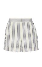 Monse Striped Cotton-blend Shorts