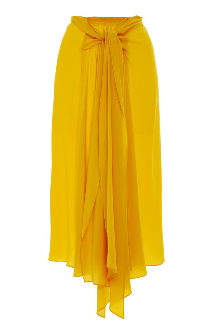 Tome Bow Midi Skirt