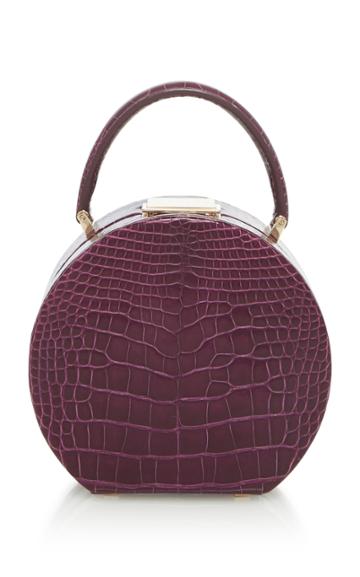 Buwood Bumi 14cm Viola Alligator Tote