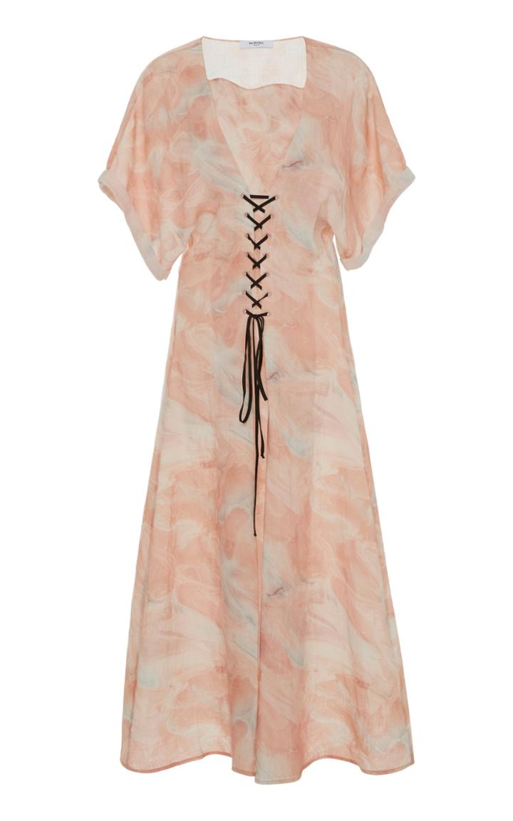 Marysia Swim Sonora Printed Linen Midi Dress