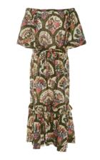 Rhode Resort Jay Off-the-shoulder Midi Dress