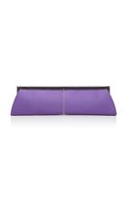Alessandra Rich Extra Long Satin Silk Clutch
