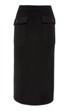 Givenchy High-rise Crepe Skirt