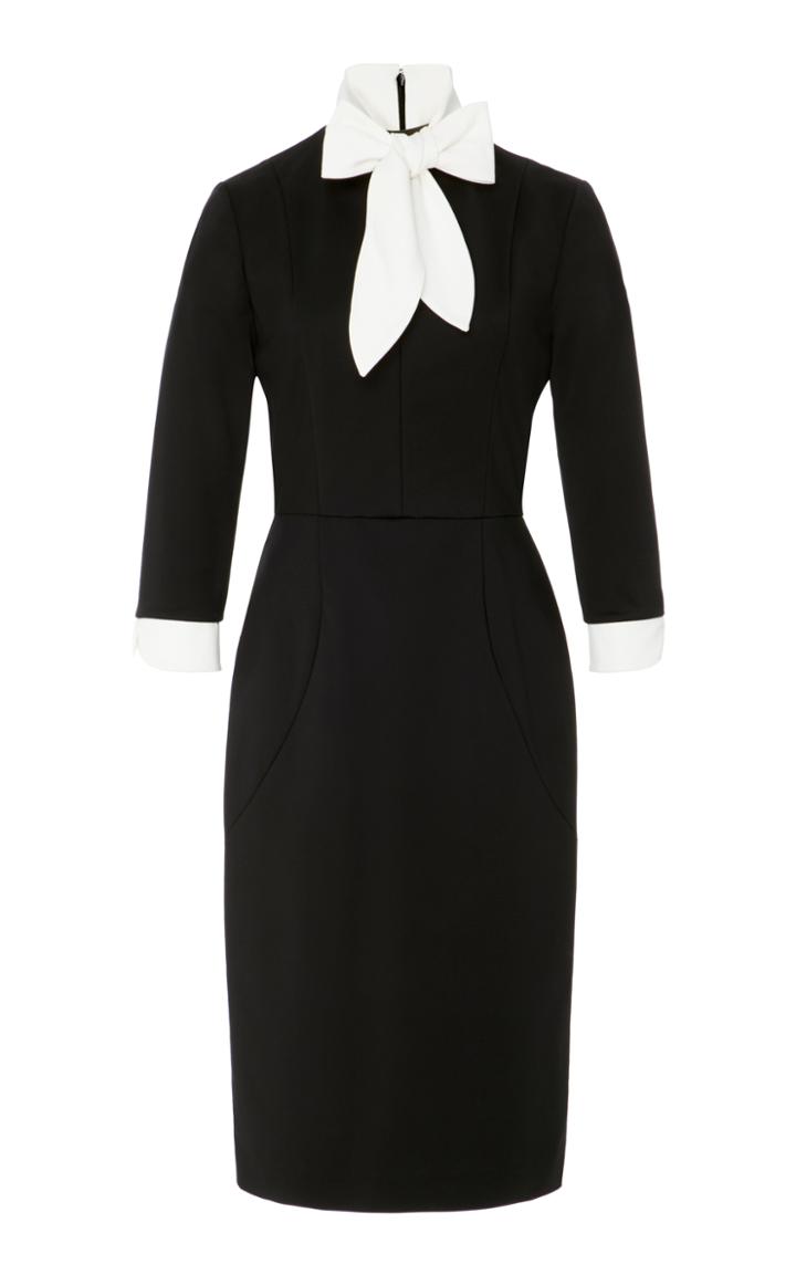 Maison Di Prima Priscilla Scarf Neck Dress