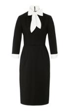 Maison Di Prima Priscilla Scarf Neck Dress