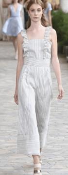 Luisa Beccaria Sleeveless Wide Leg Jumpsuit