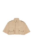 Moda Operandi Maison Margiela Cropped Cotton Jacket Size: S