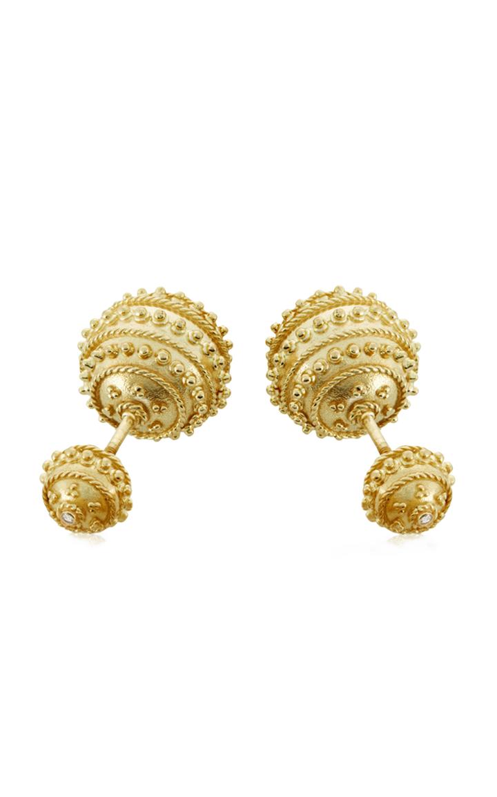 Amrapali Heritage Orb 18k Yellow-gold And Diamond Earrings