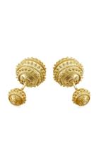 Amrapali Heritage Orb 18k Yellow-gold And Diamond Earrings