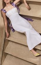 Carolina Herrera Hyacinth Column Dress