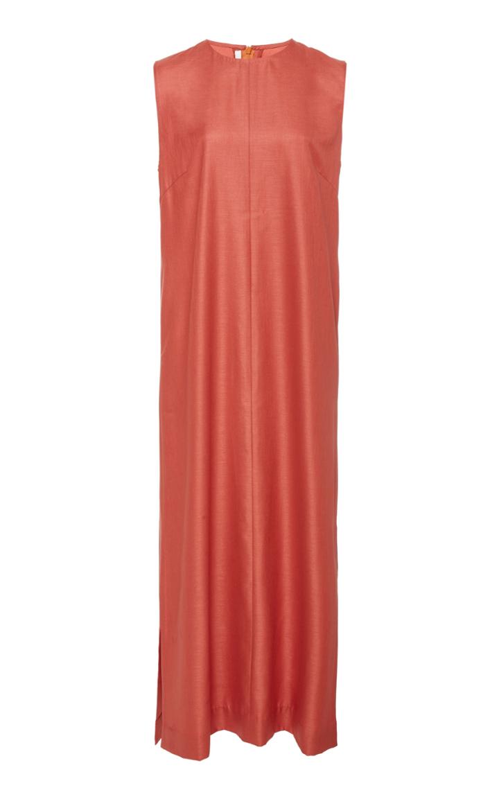 Moda Operandi Bouguessa Sleeveless Twill Dress Size: S