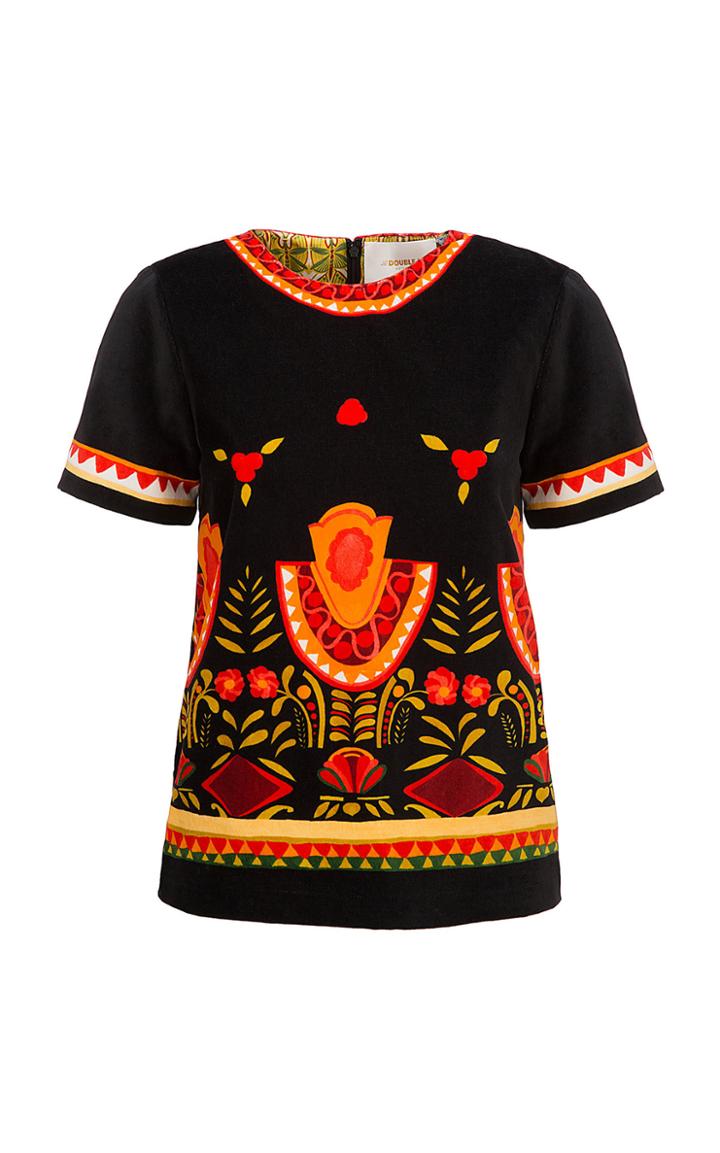La Doublej Velvet Jazzy Top