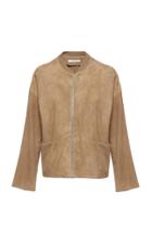 Fabiana Filippi Suede Bomber Jacket