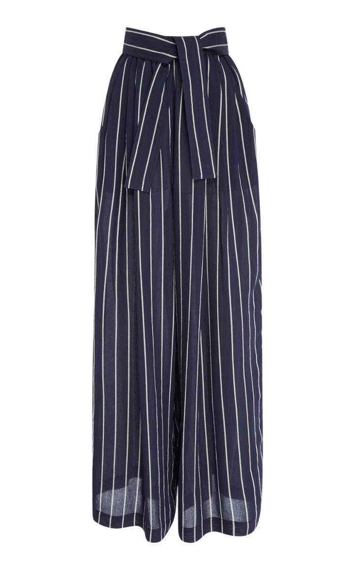 Tome Stripe Karate Wide Leg Pant