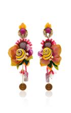Ranjana Khan Serenity Shell-embellished Earrings