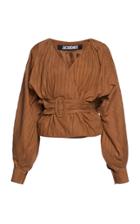 Jacquemus Jalad Belted Top