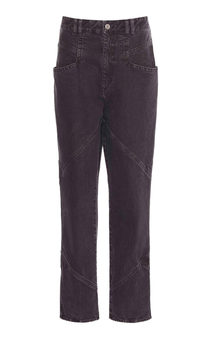 Isabel Marant Eloisa High-rise Straight-leg Jeans