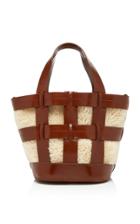 Trademark Cooper Cage Tote Saddle With Shearling