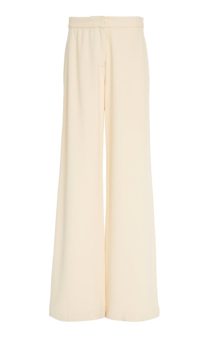 Arj Franci Wide Leg Crepe Pants