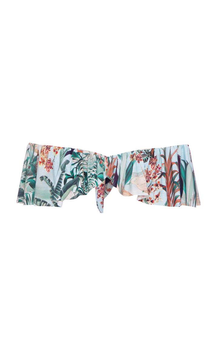 Moda Operandi Patbo Eden Off-the-shoulder Bikini Top Size: Xs
