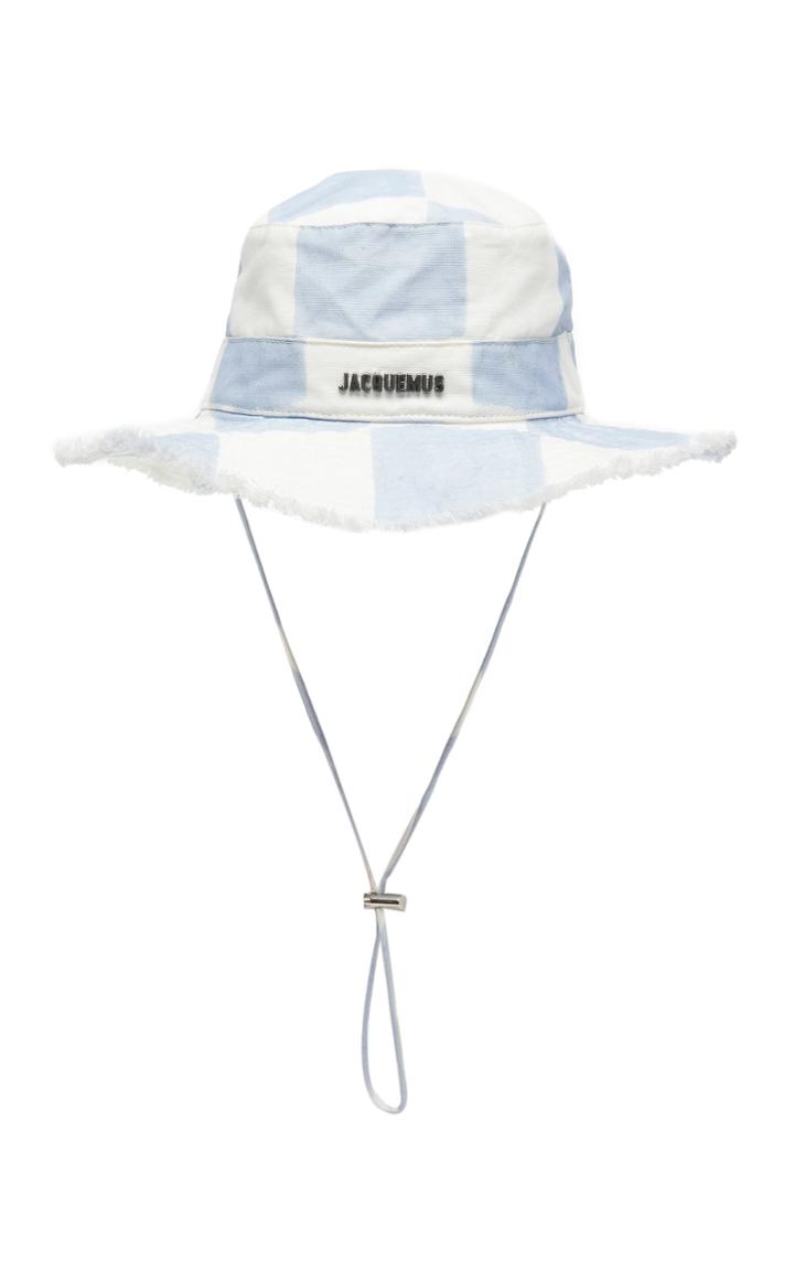 Moda Operandi Jacquemus Le Bob Artichaut Checked Bucket Hat