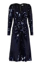 Rachel Gilbert Leopold Sequined Midi Dress